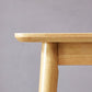 Rubberwood Solid Wood Dining Table 4 Legs Base Wood Table for Kitchen Clearhalo ' dining_table' 'Dining Tables & Seating' 'Dining Tables' 'furn' 'furn_dining_table' 'Furniture' 'furniture_dining_table' 'Kitchen & Dining Furniture' 'kitchen&dining_furn' 'kitchen' 'kitchen_dining_table' 1200x1200_a7fb3ef8-d9dd-48b7-8d5c-1cc3555a684b