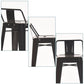 Industrial Style Metal Bar-stool Square Iron Seat Counter Stool for Kitchen Bar Clearhalo 'Bar Furniture' 'Bar Stools' 'bar_stools' 'furn' 'furn_bar_stools' 'furniture_bar_stools' 'Kitchen & Dining Furniture' 'kitchen&dining_furn' 'kitchen' 'kitchen_furn' Furniture' 1200x1200_a7fba70b-8d8d-4bb8-8e55-eb694600e3f5