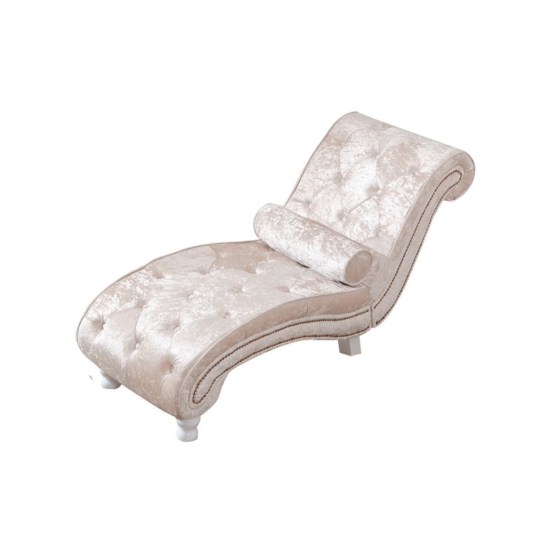 Scandinavian Upholstered Chaise Lounge Couch Armless Chaise Lounge Chair Clearhalo 'Chairs & Seating' 'Chaise Lounge' 'chaise_lounge' 'furn' 'furn_chaise_lounge' 'Furniture' 'Living Room Furniture' 1200x1200_a7fbdcaa-2f7f-48c4-9e8e-04d10f792e72