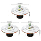 Metal Base Contemporary Style Round Dining Table Sintered Stone Table for Home Clearhalo ' dining_table' 'Dining Tables & Seating' 'Dining Tables' 'furn' 'furn_dining_table' 'Furniture' 'furniture_dining_table' 'Kitchen & Dining Furniture' 'kitchen&dining_furn' 'kitchen' 'kitchen_dining_table' 1200x1200_a7feaea1-b250-416f-b259-8a2e7aa9ec1a