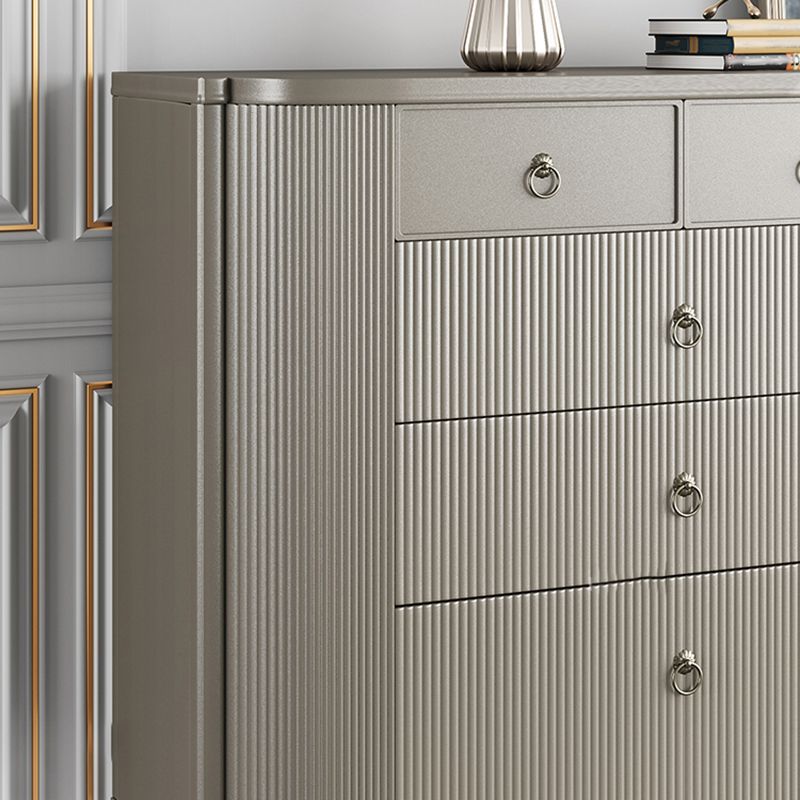 Legno in legno solido Classic Clam Scooking Chest Crezer con cassetti 6/10