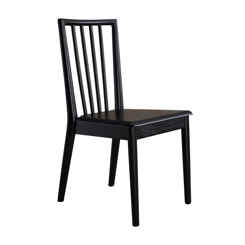 Modern Dining Side Chair 16.5'' Wide Wood Slat Back Chair for Home Use Clearhalo ' kitchen&dining_furn' 'Dining Chairs' 'Dining Tables & Seating' 'dining_chair' 'furn' 'furn_dining_chair' 'Furniture' 'furniture_dining_chair' 'Kitchen & Dining Furniture' 'kitchen' 1200x1200_a80187fc-e47a-4a77-a44f-575d65427319