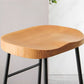 Industrial Style Bar-stool with Sled Round Saddle Seat Counter Stool for Kitchen Clearhalo 'Bar Furniture' 'Bar Stools' 'bar_stools' 'furn' 'furn_bar_stools' 'furniture_bar_stools' 'Kitchen & Dining Furniture' 'kitchen&dining_furn' 'kitchen' 'kitchen_furn' Furniture' 1200x1200_a803970a-1bb7-4459-87c9-746bddb35603