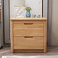 Solid Wood 2 Drawer Modern Night Table Drawer Storage Bed Nightstand Clearhalo 'Bedroom Furniture' 'furn' 'furn_night_stand' 'Furniture' 'night_stand' 'Nightstands' 1200x1200_a80736a2-7aa9-42ae-9507-b3a119f3dc21