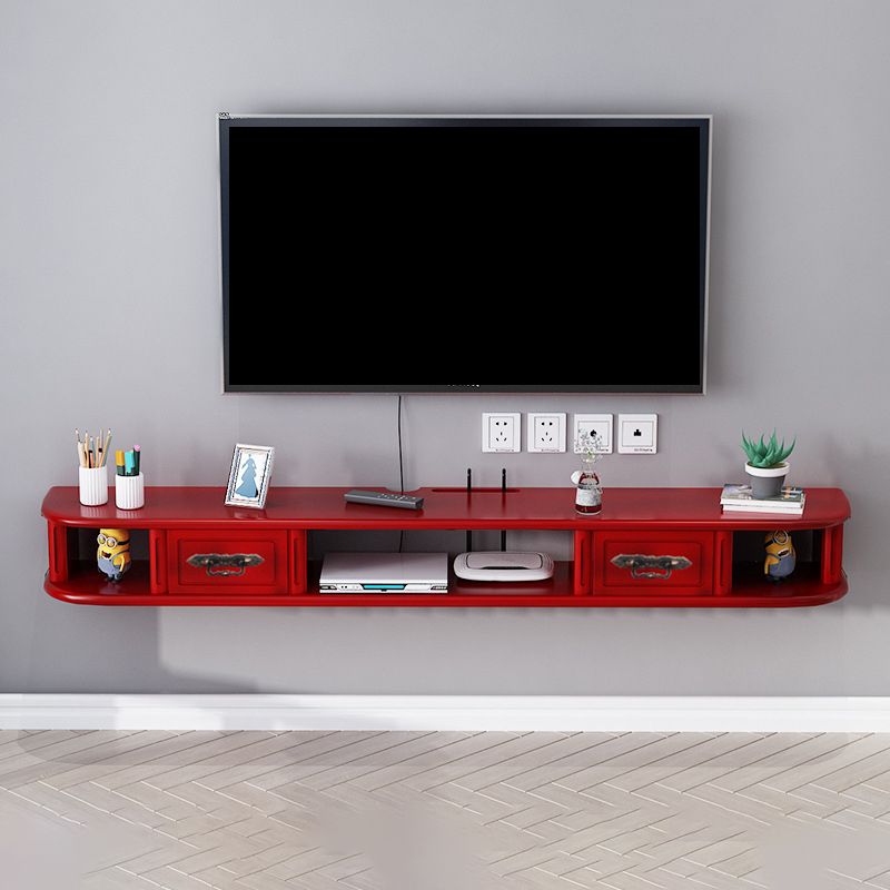 Modern Wall-mounted TV Stand Engineered Wood TV Cabinet with 2 Drawers Clearhalo 'furn' 'furn_tv_stands_entertainment_centers' 'Furniture' 'Living Room Furniture' 'TV Stands & Entertainment Centers' 'TV Stands & Media Storage Furniture' 'tv_stands_entertainment_centers' 1200x1200_a8080fe7-e5b1-49e7-bcf0-ca24996f03b7