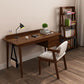 Parsons Modern Rubberwood Office Desk Solid Wood Writing Desk voor huis