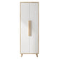 Armoire blanche moderne pour armoire en bois d'ingénierie à domicile avec portes à charnière