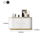 Glam Buffet Sideboard a 4 cassetti e mobili a 2 porte a buffet, 16 "W x 31" H