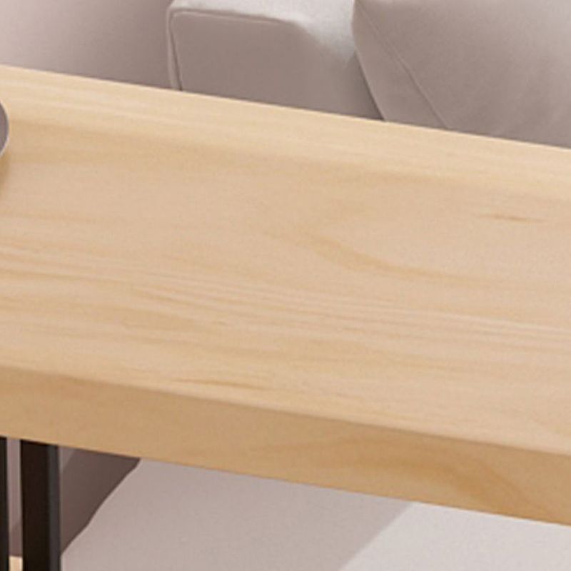 Juego de mesa de bar rectangular moderno, juego de mesa de bar de madera maciza de 1/2/3 piezas