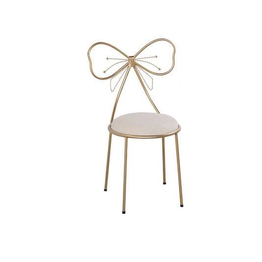 White Gold Makeup Counter with Drawer 15.74" Wide Glam Vanity Tables for Bedroom Clearhalo 'Bedroom Furniture' 'furn' 'furn_makeup_vanities' 'Furniture' 'Makeup Vanities' 'makeup_vanities' 1200x1200_a8125dce-77b8-4117-9729-f7503442bbee