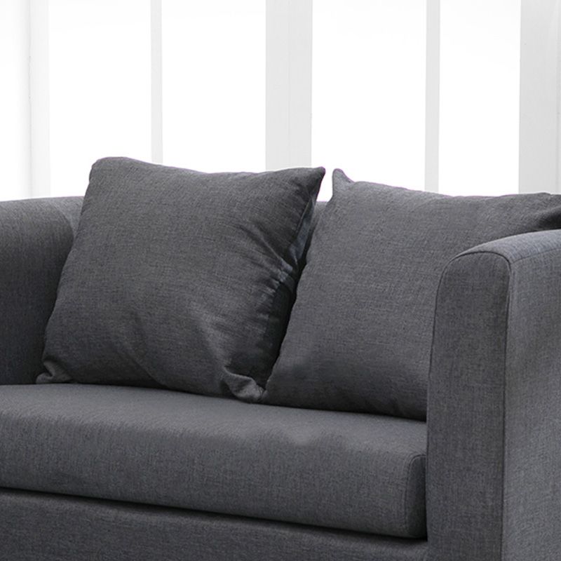 Arms Included Chair 25.5" L x 24"W x 23.6"H Linen Chair for Living Room Clearhalo 'Accent Chairs' 'accent_chairs' 'Chairs & Seating' 'furn' 'furn_accent_chairs' 'Furniture' 'Living Room Furniture' 1200x1200_a8130a3a-5341-476a-977a-59a51171cd0c