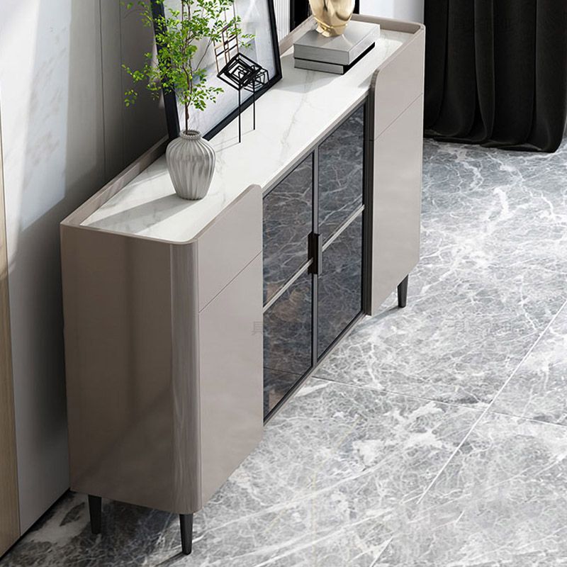 Tavolino glam tavolo in pietra credenza a buffet con armadi e cassetti