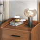Contemporary Accent Table Nightstand Drawer Storage Night Table ,16.5" Tall Clearhalo 'Bedroom Furniture' 'furn' 'furn_night_stand' 'Furniture' 'night_stand' 'Nightstands' 1200x1200_a820a039-8260-4e00-8745-9c02e6d78d52