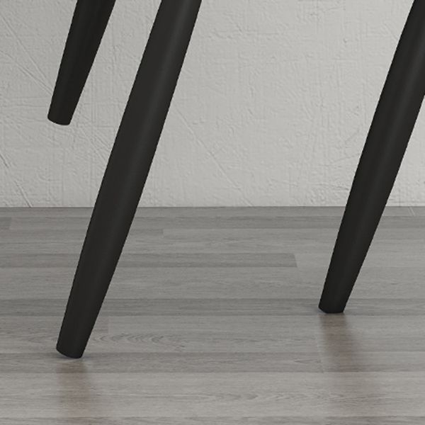 Glam Metal Home Side Chair Open Back Dining Side Chair in Black Clearhalo 'Dining Chairs' 'Dining Tables & Seating' 'dining_chair' 'furn' 'furn_dining_chair' 'Furniture' 'furniture_dining_chair' 'Kitchen & Dining Furniture' 1200x1200_a8216c1a-e648-4da5-acdc-64e16be4fa0e