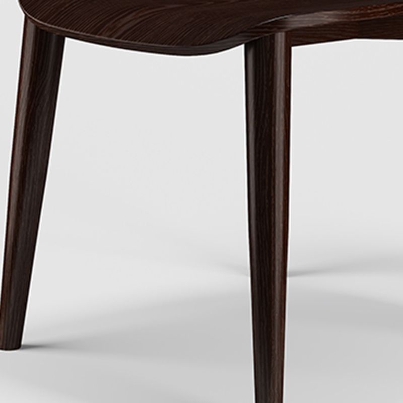 Contemporary Style Dining Chairs Oak Solid Wood Open Back Armless Chair Clearhalo 'Dining Chairs' 'Dining Tables & Seating' 'dining_chair' 'furn' 'furn_dining_chair' 'Furniture' 'Kitchen & Dining Furniture' 1200x1200_a8290158-60c0-44b8-9d84-bf2c056a329d