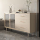 Stone Credenza Contemporary Style Server met laden en kasten