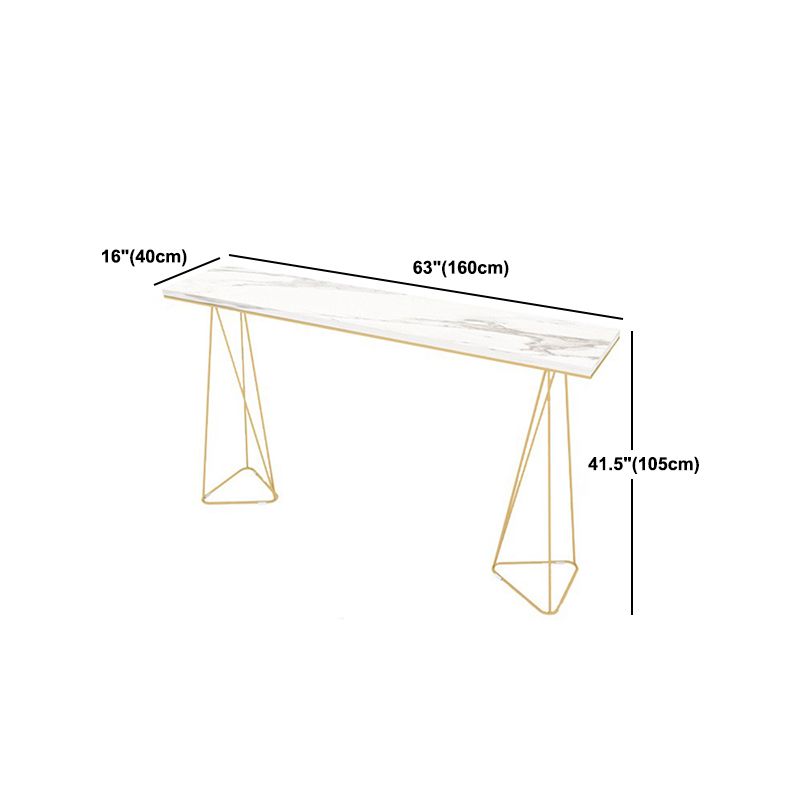 Double Pedestal Counter Set 1/2/3 Pieces Glam Rectangle Bar Pub Table Set Clearhalo 'Bar Furniture' 'furn' 'furn_home_bar_bar_sets' 'Furniture' 'Home Bars & Bar Sets' 'home_bar_bar_sets' 'Kitchen & Dining Furniture' 1200x1200_a8301920-3c9c-4633-a976-25a221ff2c57