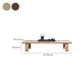 Rectangle Coffee Table Solid Wood Modern Single Coffee Table Clearhalo 'Coffee & Accent Tables' 'Coffee Tables' 'coffee_tables' 'furn' 'furn_coffee_tables' 'Furniture' 'Living Room Furniture' 1200x1200_a831834b-d67a-4aa3-8490-98bb5aabc96a