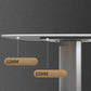 Luxury Sintered Stone Top Table Rectangle Table with Grey Double Pedestal Clearhalo ' dining_table' 'Dining Tables & Seating' 'Dining Tables' 'furn' 'furn_dining_table' 'Furniture' 'furniture_dining_table' 'Kitchen & Dining Furniture' 'kitchen&dining_furn' 'kitchen' 'kitchen_dining_table' 1200x1200_a832da80-85fd-4652-8fbb-f70f06785d4b