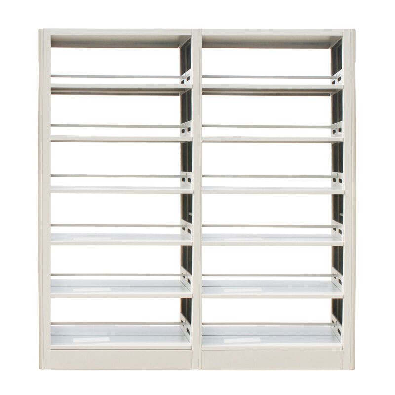 Libreria di libreria di libreria in acciaio contemporanea da 79 pollici libreria standard