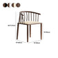 Windsor Back Metal Arm Chair Contemporary Kitchen Dining Chair