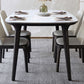 Industrial Sintered Stone Top Dining Table Rectangle Dinette Table with Wooden Base Clearhalo 'Dining Tables & Seating' 'Dining Tables' 'dining_table' 'furn' 'furn_dining_table' 'Furniture' 'Kitchen & Dining Furniture' 1200x1200_a83665f5-ee1b-461e-98b3-efcbe539ee7d