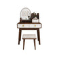 Vanity scandinavo Vanity Set Vanity con 3 cassetti e specchio