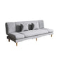Modern Wood Legs Sofa 2/3 Seater Armless Convertible Sleeper Sofa Clearhalo 'Furniture' 'furniture_sofas' 'kitchen' 'kitchen_sofas' 'Living Room Furniture' 'Sofa' 'sofas' 1200x1200_a839bcfa-3b3c-4849-af67-665b1c7c1924