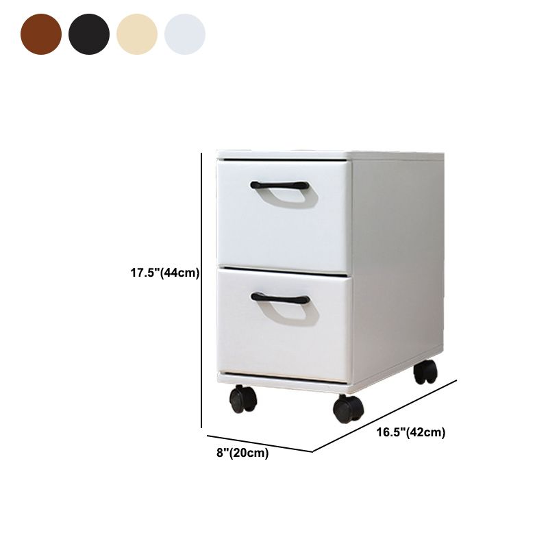 16.53 "引き出し付きの幅のアクセントチェストホイール付きのソリッドウッドチェスト