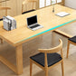Modern Solid Wood Office Desk Rectangle Task Desk with Sled Base for Home Clearhalo 'furn' 'furn_office_desk' 'Furniture' 'Office Desks' 'Office Furniture' 'office_desk' 1200x1200_a83e18e9-28bb-4cb6-8119-09bf54508b81