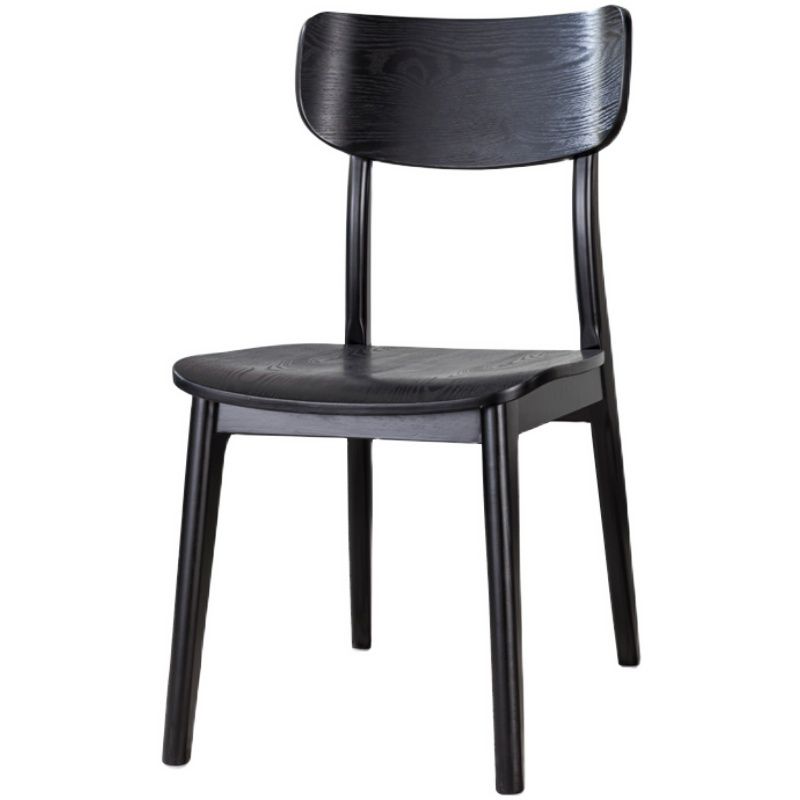 Wood Industrial Style Dining Chair Indoor-Outdoor Open Back Dining Side Chair Clearhalo ' kitchen&dining_furn' 'Dining Chairs' 'Dining Tables & Seating' 'dining_chair' 'furn' 'furn_dining_chair' 'Furniture' 'furniture_dining_chair' 'Kitchen & Dining Furniture' 'kitchen' 1200x1200_a83edbbd-b9e5-4f24-be57-612018a3d608