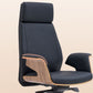 Modern Armless Office Chair Leather Adjustable Seat Height Desk Chair with Wheels Clearhalo 'furn' 'furn_office_chair' 'Furniture' 'Office Chairs' 'Office Furniture' 'office_chair' 1200x1200_a844175e-5348-46eb-961a-60a5033ca9e8