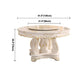 Solid Wood Victorian Round Table Marble Table with Pedestal Base Clearhalo ' dining_table' 'Dining Tables & Seating' 'Dining Tables' 'furn' 'furn_dining_table' 'Furniture' 'furniture_dining_table' 'Kitchen & Dining Furniture' 'kitchen&dining_furn' 'kitchen' 'kitchen_dining_table' 1200x1200_a8442644-b32f-4122-af1e-329cc267d180