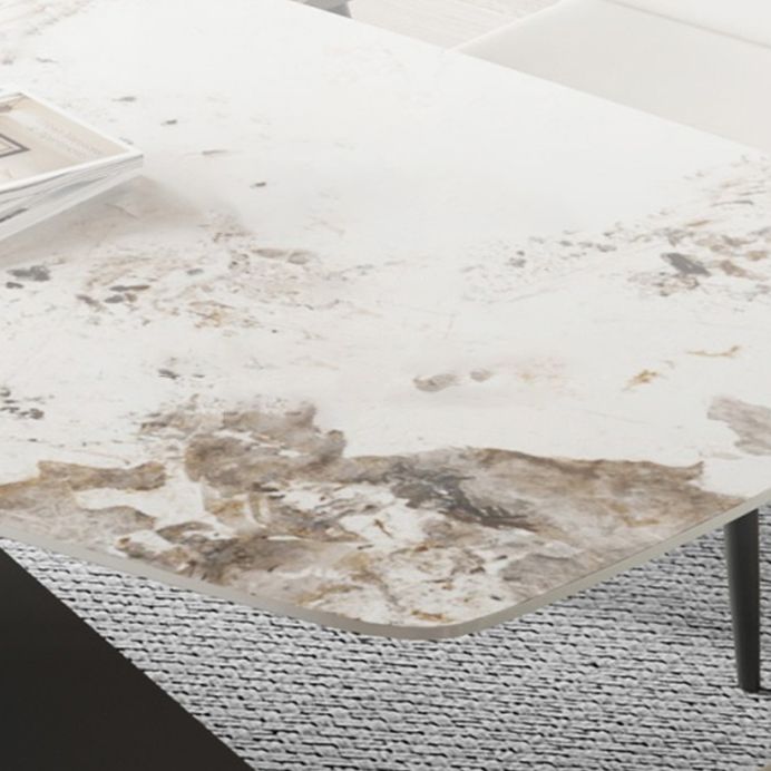 Modern Sintered Stone Top Dining Set Rectangle 1/2/4/5/6/7 Pieces Dining Room Table Set Clearhalo 'Dining Room Sets' 'Dining Tables & Seating' 'dining_room_set' 'furn' 'furn_dining_room_set' 'Furniture' 'furniture_dining_room_set' 'Kitchen & Dining Furniture' 1200x1200_a84544d9-ffb3-4789-bbb9-9b9729ecf4a9