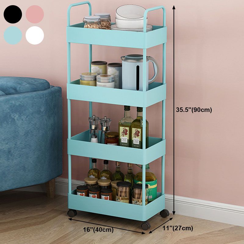 Contemporary Style Bookshelf with Casters Wheel Book Shelf for Home Office Study Room Clearhalo 'Bookcases' 'furn' 'furn_bookcases' 'Furniture' 'furniture_bookcases' 'kitchen' 'kitchen_bookcases' 'Living Room Furniture' 'Office Furniture' 1200x1200_a84a9204-7cc5-4c74-8625-4797af2fe79a