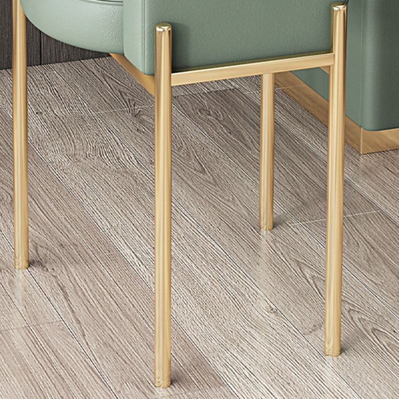 Stone Top Vanity and Stool Dressing Table Faux Leather Make-up Vanity