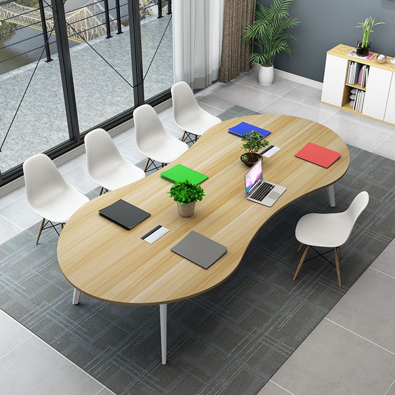 Wooden Office Writing Desk Modern Style Parsons Base Office Desk Clearhalo 'furn' 'furn_office_desk' 'Furniture' 'furniture_office_desk' 'Office Desks' 'Office Furniture' 'office_desk' 1200x1200_a84e39b6-d4ff-4e36-a4b5-bf06945c256d