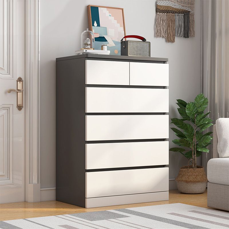 Modern Wood Accent Chest with Drawers Rectangle Chest 23.62" Long Clearhalo 'Cabinets & Chests' 'cabinets_chests' 'furn' 'furn_cabinets_chests' 'Furniture' 'Living Room Furniture' 1200x1200_a853411b-9558-411a-8e25-c6d6f33f3cc9