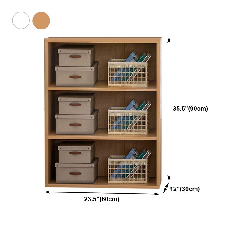 Modern Bookshelf Engineer Wood Standard Bookcase for Home Office Clearhalo 'Bookcases' 'furn' 'furn_bookcases' 'Furniture' 'furniture_bookcases' 'Office Furniture' 1200x1200_a8548c07-0736-47dd-8c8b-9018c1527959