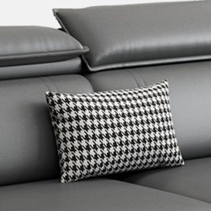 Nordic Stationary with Storage Living Room Recessed Arm Cushions Settee Clearhalo 'furn' 'furn_sectionals' 'Furniture' 'Living Room Furniture' 'Sectionals' 1200x1200_a85b35d3-9d66-4da2-87ec-f71c5221e1a7