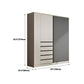 Manufactured Wood Modern Cabinet for Bedroom Sliding Door Storage Cabinet