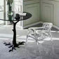Moderner einfacher Armstuhl Harz Frame Dining Armstuhl für Esszimmer