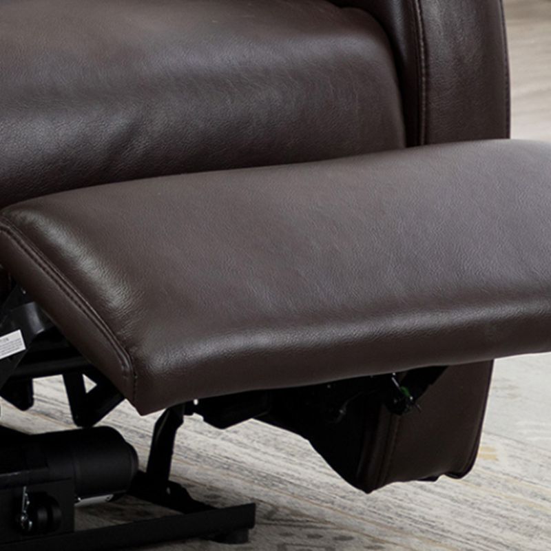 Tasche laterali di poltrona standard contemporanea in metallo a colori solidi interni