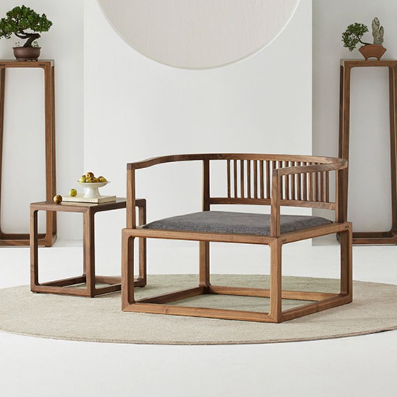 Traditional Style Dining Chair Solid Wood Arm Chair for Home Clearhalo 'Dining Chairs' 'Dining Tables & Seating' 'dining_chair' 'furn' 'furn_dining_chair' 'Furniture' 'Kitchen & Dining Furniture' 1200x1200_a861e9d2-77f5-4dc0-92a1-5c11fe4851a1