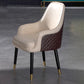 Contemporary Style Arm Solid Back Dining Chair Upholstered Dining Chairs Clearhalo ' kitchen&dining_furn' 'Dining Chairs' 'Dining Tables & Seating' 'dining_chair' 'furn' 'furn_dining_chair' 'Furniture' 'furniture_dining_chair' 'Kitchen & Dining Furniture' 'kitchen' 1200x1200_a862a21f-4416-45de-aaea-e9678698a012