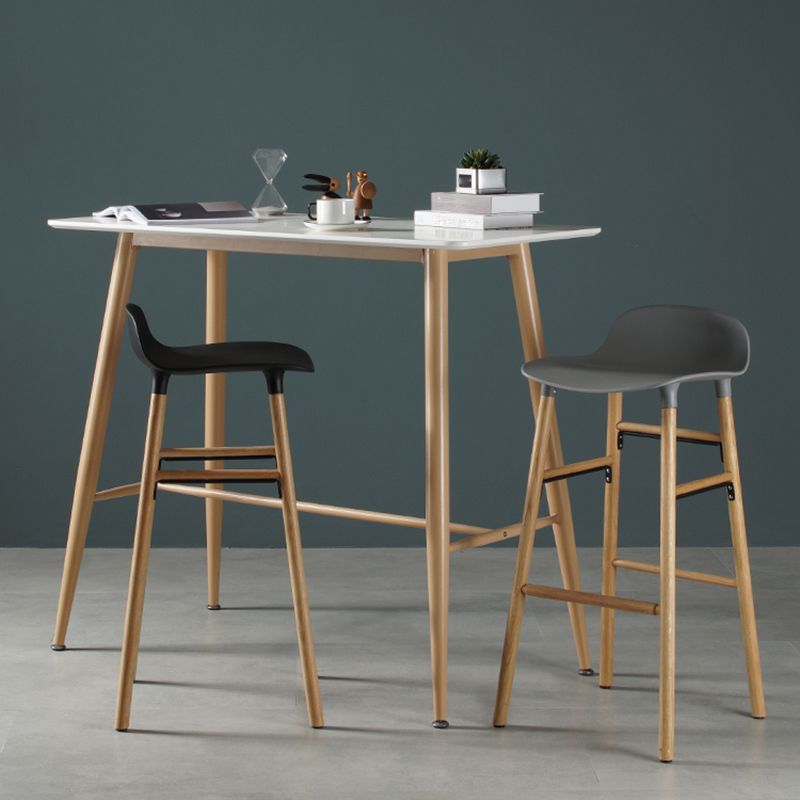 Modern Style Bar-stool Wooden Counter Bar Stool for Restaurant Clearhalo 'Bar Furniture' 'Bar Stools' 'bar_stools' 'furn' 'furn_bar_stools' 'Furniture' 'furniture_bar_stools' 'Kitchen & Dining Furniture' 1200x1200_a8636461-b3fb-4ac1-87a1-b91e0dfc84b0