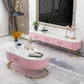 Scandinavian TV Media Console Marble Media Console TV Stand with Drawers Clearhalo 'furn' 'furn_tv_stands_entertainment_centers' 'Furniture' 'Living Room Furniture' 'TV Stands & Entertainment Centers' 'TV Stands & Media Storage Furniture' 'tv_stands_entertainment_centers' 1200x1200_a863ac70-159f-4801-ba61-f52cd37056fd