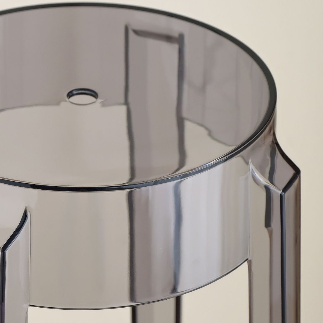 Contemporary Plastic Backless Counter High Stool with 4 Legs Clearhalo 'Bar Furniture' 'Bar Stools' 'bar_stools' 'furn' 'furn_bar_stools' 'Furniture' 'Kitchen & Dining Furniture' 1200x1200_a866e0b2-8b9c-4773-95b6-a25ce07a54ee