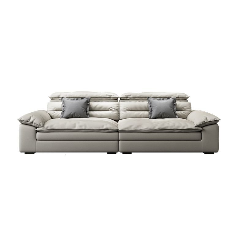 Square Arm Cushion Back Contemporary Removable Cushions Sofa & Chaise Clearhalo 'furn' 'furn_sectionals' 'Furniture' 'furniture_sectionals' 'kitchen' 'kitchen_sectionals' 'Living Room Furniture' 'Sectionals' 1200x1200_a86a438b-84fa-4f6a-bf8a-2646033c6076