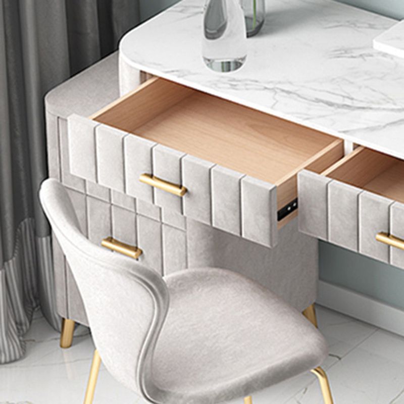 Ensemble de coiffeuse de vanité moderne